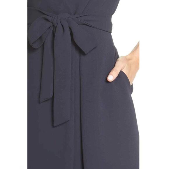 GAL MEETS GLAM COLLECTION Audrey Wrap Dress Size 4 - Picture 4 of 10